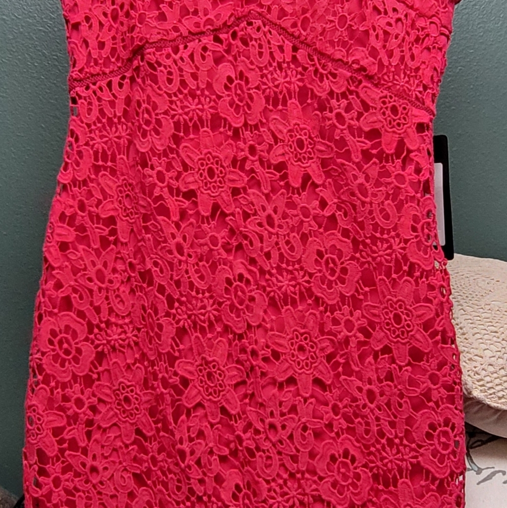Pink bebe dress
